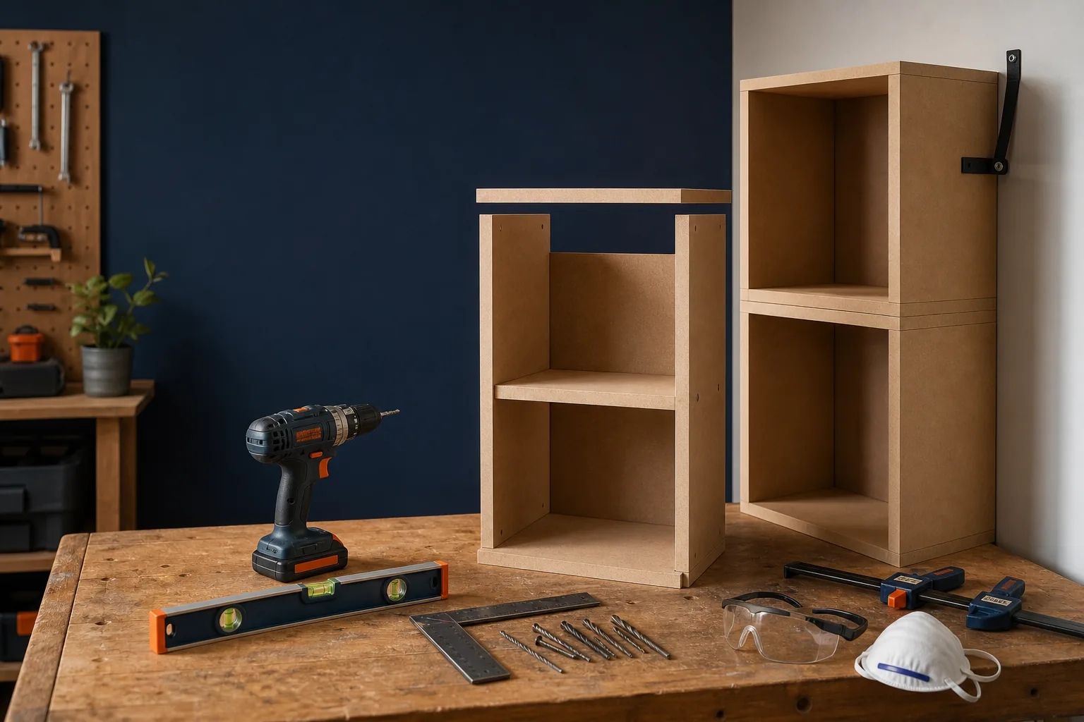 Como fazer uma estante modular de MDF: plano de corte e montagem